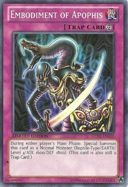 Embodiment of Apophis Card Front