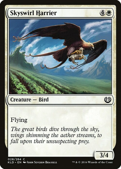 Skyswirl Harrier Card Front