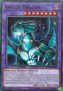 Amulet Dragon Card Front