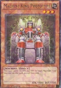 Machine King Prototype Card Front