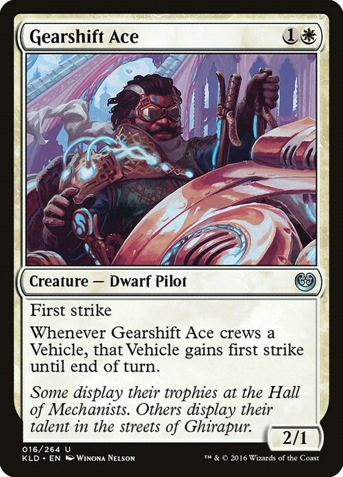 Gearshift Ace Card Front