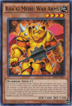 Koa'ki Meiru War Arms Card Front