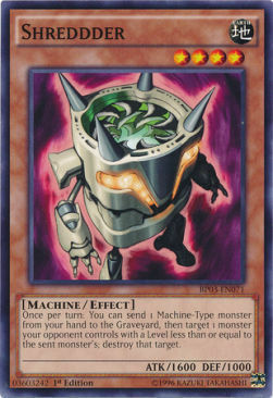 Shreddder Card Front