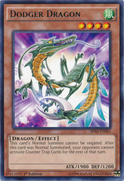 Dodger Dragon Card Front