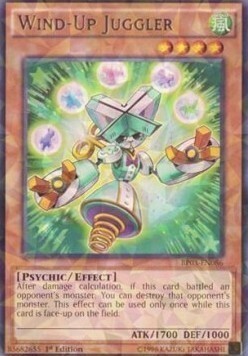 Wind-Up Juggler Card Front