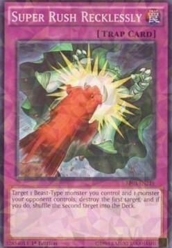 Super Rush Recklessly Card Front