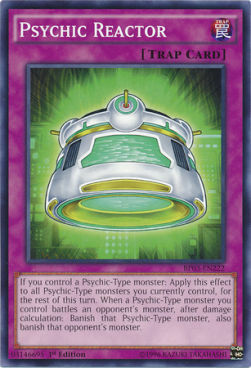 Psychic Reactor Card Front