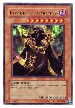 Invader of Darkness Card Front