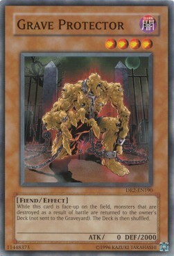 Grave Protector Card Front