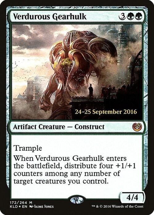 Verdurous Gearhulk Card Front