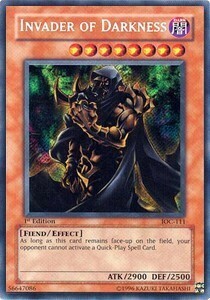 Invader of Darkness Card Front