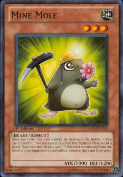 Mine Mole Card Front