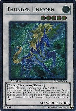 Thunder Unicorn Card Front