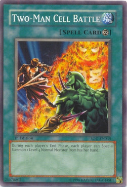 Two-Man Cell Battle Card Front