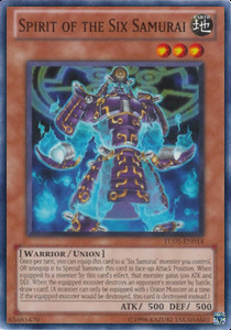 Spirit of the Six Samurai Card Front