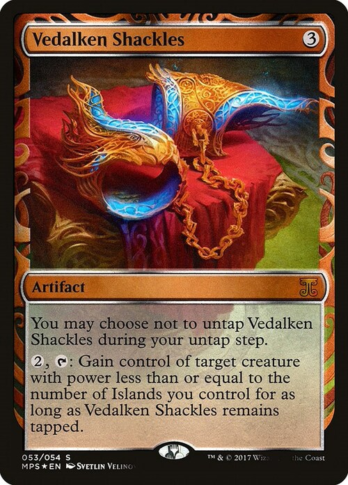 Vedalken Shackles Card Front