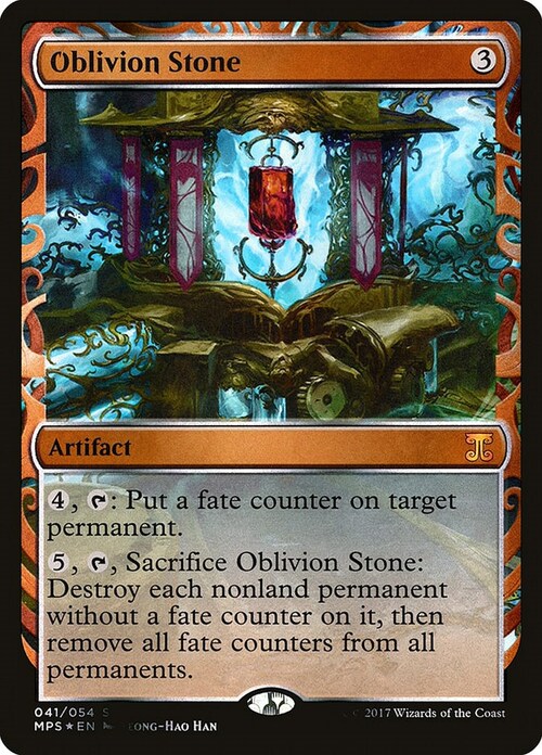 Oblivion Stone Card Front