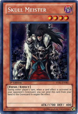 Skull Meister Card Front