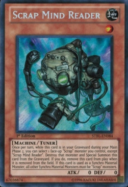 Scrap Mind Reader Card Front