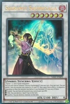 Shiranui Squiresaga Card Front