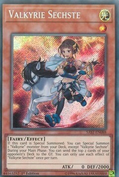 Valkyrie Sechste Card Front