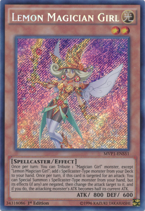 Lemon Magician Girl Card Front