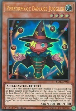 Performage Damage Juggler Card Front