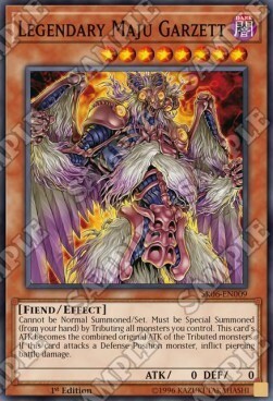 Legendary Maju Garzett Card Front