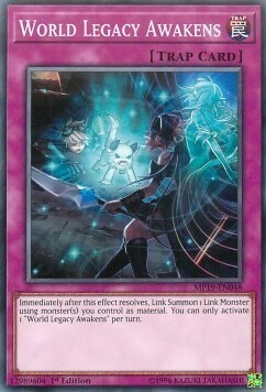 World Legacy Awakens Card Front