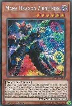 Mana Dragon Zirnitron Card Front