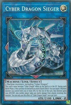 Cyber Dragon Sieger Card Front