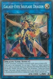 Galaxy-Eyes Solflare Dragon