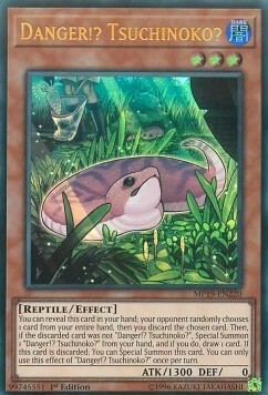 Danger!? Tsuchinoko? Card Front