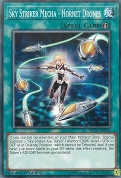 Sky Striker Mecha - Hornet Drones Card Front