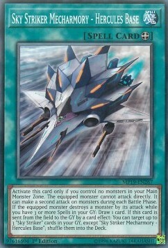 Sky Striker Mecharmory - Hercules Base Card Front