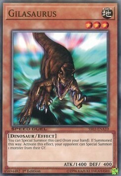 Gilasaurus Card Front