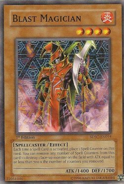 Blast Magician Card Front