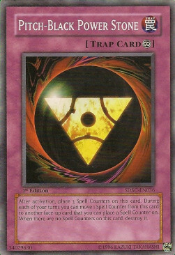 Pitch-Black Power Stone Card Front