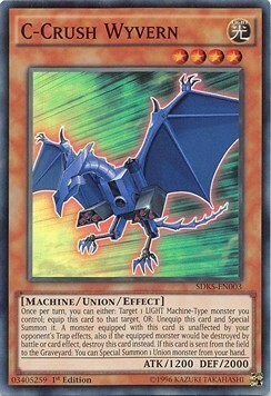 C-Crush Wyvern Card Front