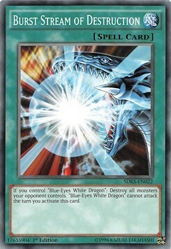 Burst Stream of Destruction Card Front