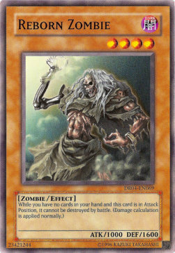 Reborn Zombie Card Front