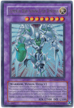 Elemental Hero Shining Flare Wingman Card Front