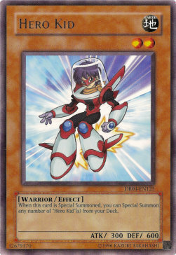 Hero Kid Card Front