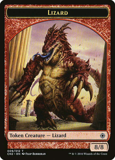 Lizard Card Front