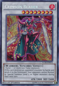 Crimson Blader Card Front