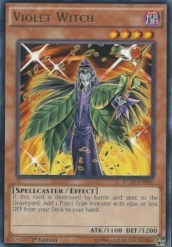 Violet Witch Card Front