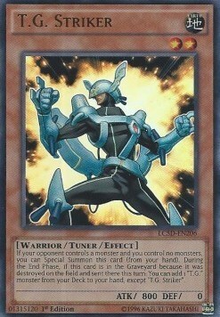 T.G. Striker Card Front