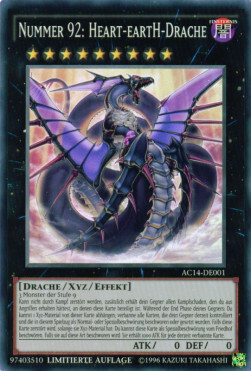 Number 92: Heart-eartH Dragon Card Front