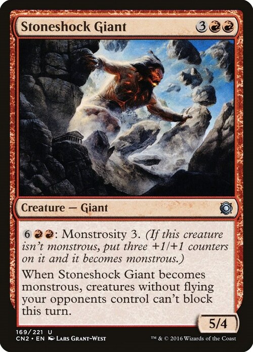 Stoneshock Giant Card Front