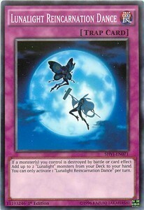 Lunalight Reincarnation Dance Card Front